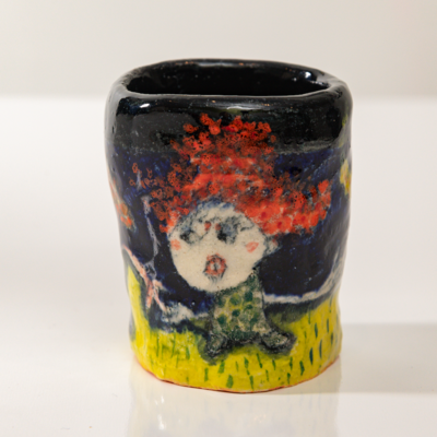 Michelle-Spiziri-Abstract-Artist-Ceramics-Little-Cups-Merry-Go-Round-2
