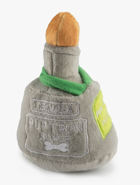 Puptron Tequila Bottle Squeaker