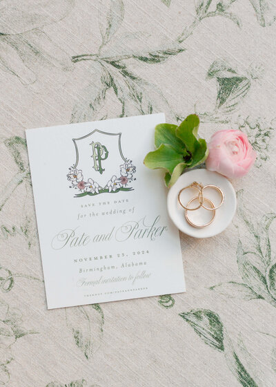 Paper Eliza wedding invitations
