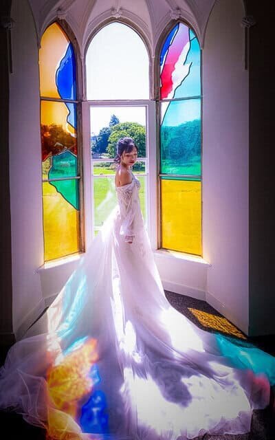 couple during wedding ceremony