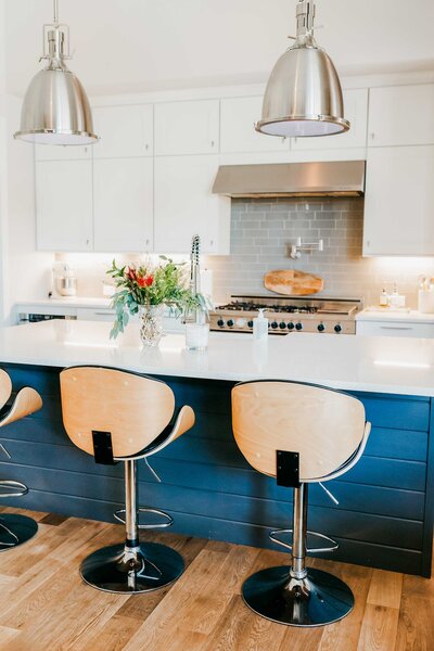 An organized home kitchen