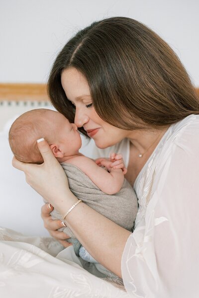 Wall Gallery Example by Philadelphia Newborn Photographer Samantha Jay