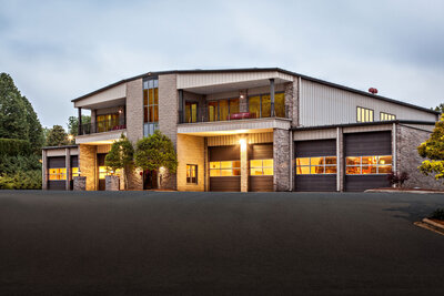 Valley Hill Fire Department, built by Cooper Construction