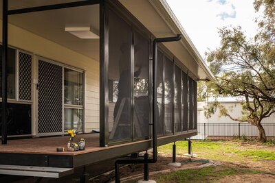 Durable security screens for windows and doors, providing enhanced home security and ventilation.