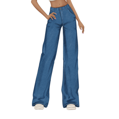 How to fix jeans that are too long
