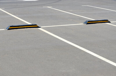 concrete parking lot