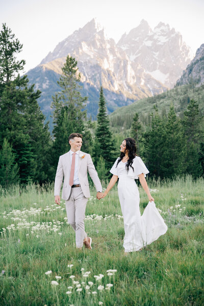 Island Park Idaho wedding | married in the mountains | Forest wedding | Island Park