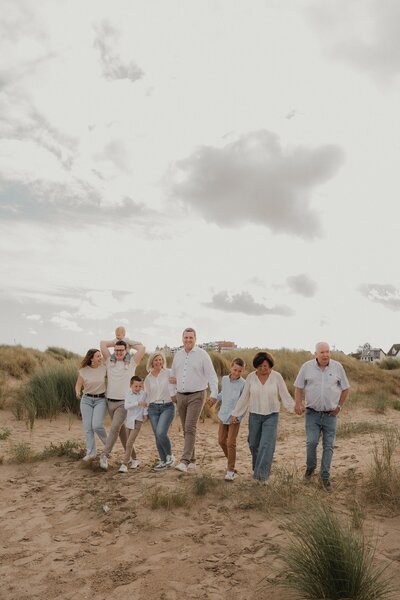 familiefoto tijdens familieshoot