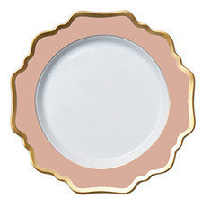 peyton pink dinner plate