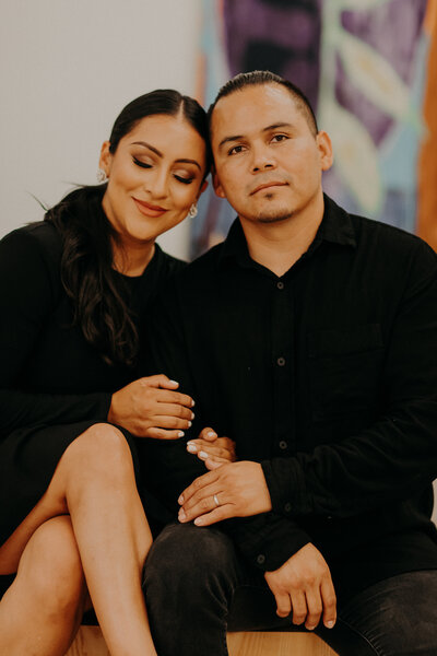 EXP Realty agents Moe and Maria of Bakersfield California husband and wife portrait