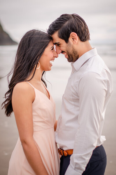Cannon Beach Oregon Couples Engagement Photography Shoot