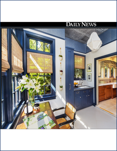 LA Daily News article featuring interior designer Dana Triano of Dana Triano Designs