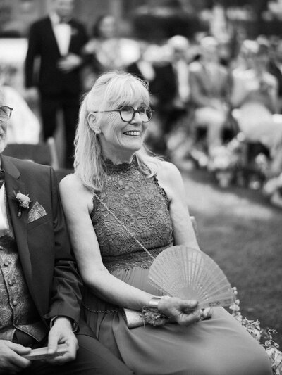 Mother of the Groom happy crying