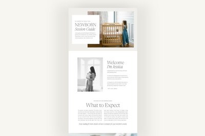 Website mockup.