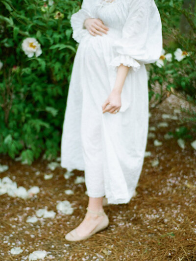 designer dresses available from the client closet of huntsville photographer fauna & film