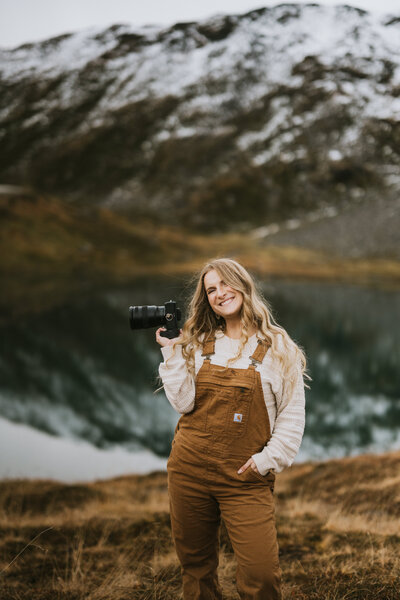 gif of a happy photographer doing a dance