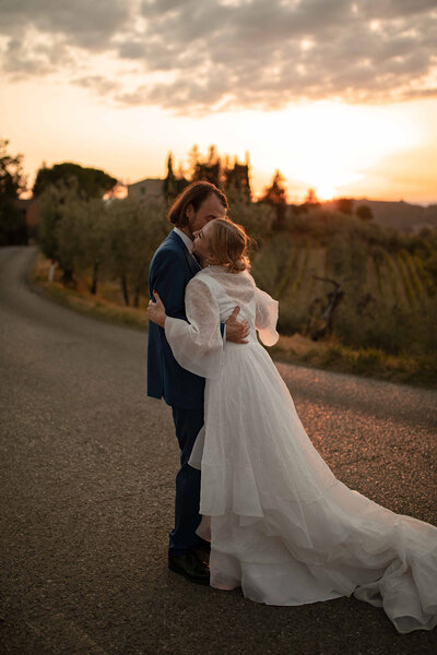 Tuscan destination wedding