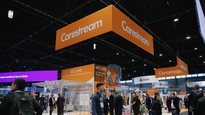carestream trade show booth