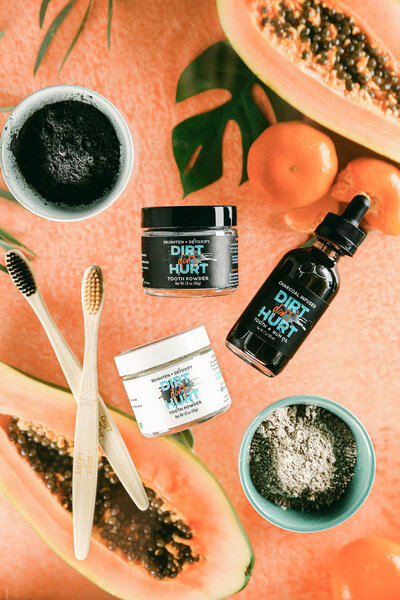 creative etsy product photographer styled flat lay