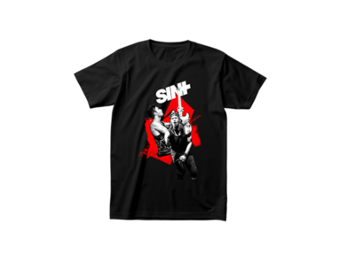 Merch design and album artwork for indie rock band by Sha Studio
