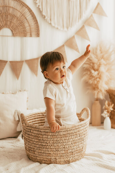 séance photo bébé
