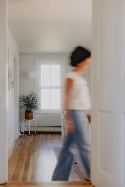 a realtor in an airbnb in accord, new york