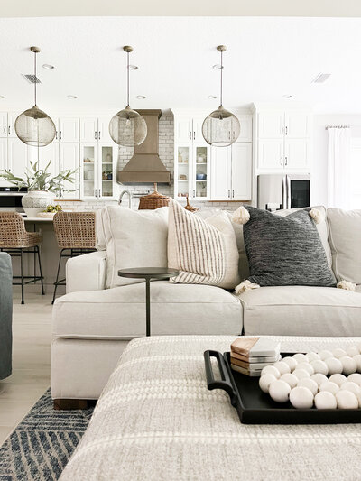 Complete home design services including layout, furnishings, paint, and styling by Holling Home Interiors.