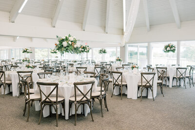 Royal golf club wedding