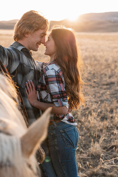 Fall Couple Session in Montan