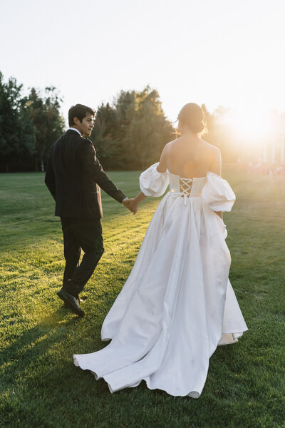 Couple during styled shoot at Oakshire Estate and Airfield in Yakima, WA