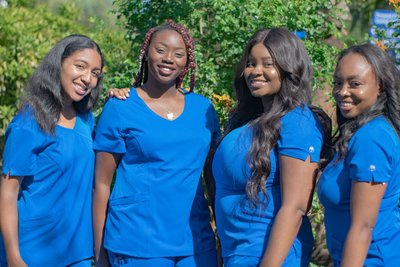 female nursing students
