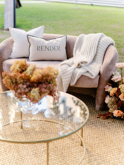 Coffee Table Rentals and Floral Design in Dallas Texas
