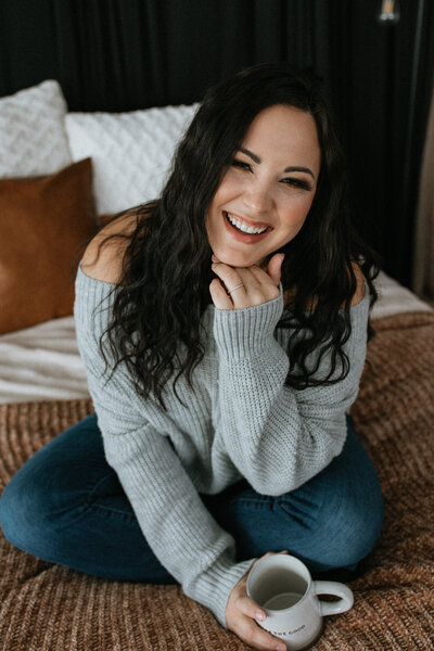 self portrait taken by fargo wedding photographer kiella lawrence