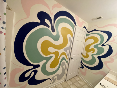 Bedroom wall art by Dashia Golden