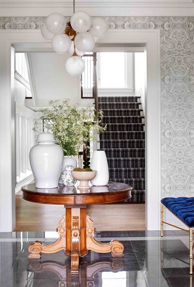 King Estate, a residential interior design masterpiece in King Township, Toronto, Canada. Vanessa Ferro Design.