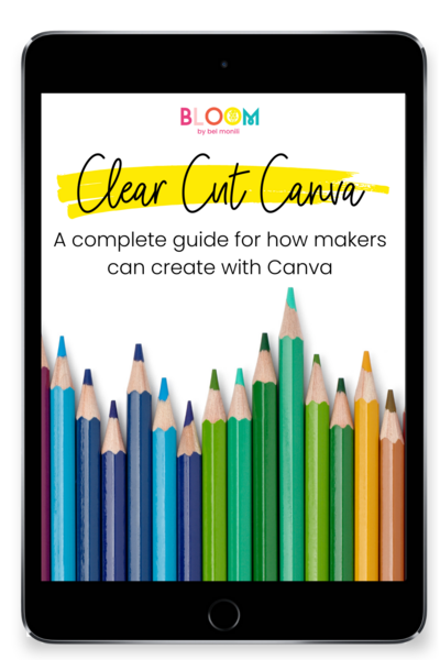 Clear Cut Canva iPad