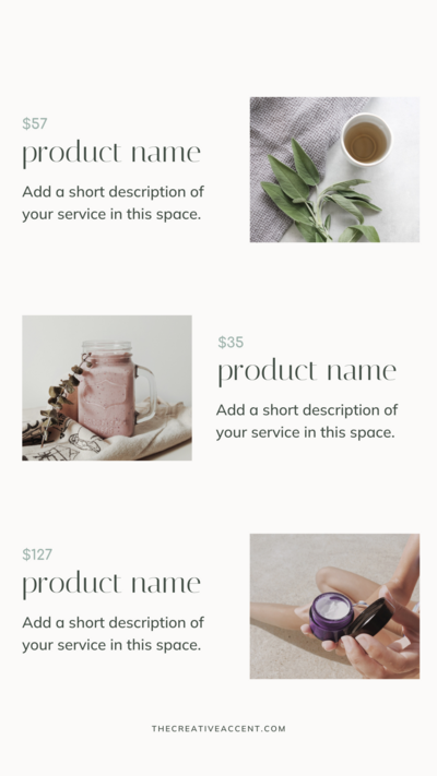 story design for new products or services