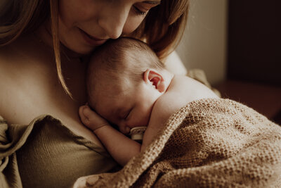 Kraamreportage baby Noord Holland