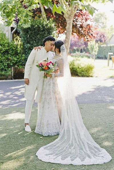 Indian napa wedding photographer for outdoor wedding ceremony
