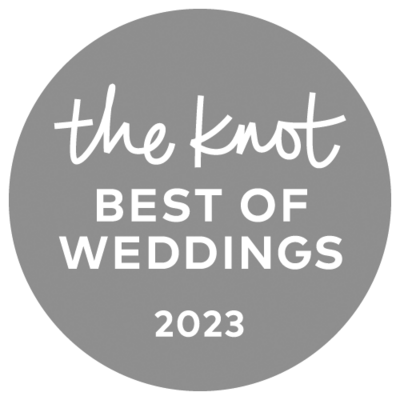 the knot best of weddings in virginia award badge