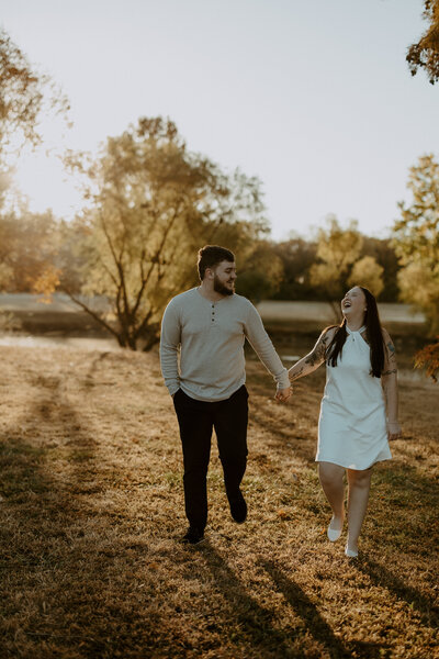 Engagement Session in Derby, Kansas.