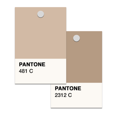 pantone color swatches
