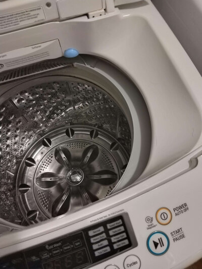deep cleaned washing machine by Rocket City Clean Up Crew LLC