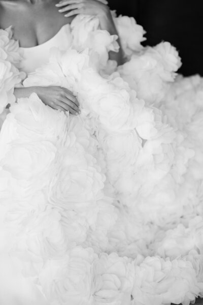 bride and groom portrait 