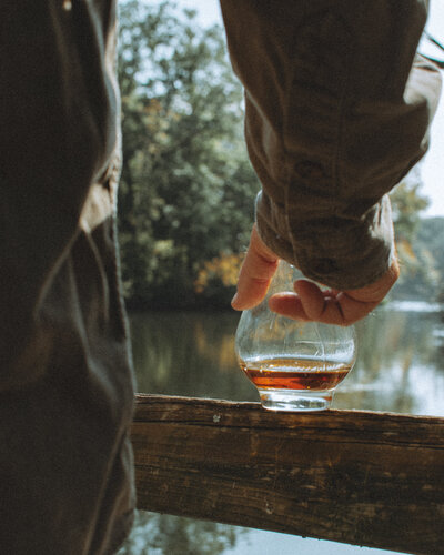 Crooked Water Spirits Lost Lake Bourbon photographed by Gretchen Reese, The Wine & Whiskey Photographer