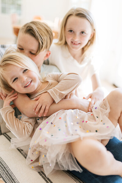 greenville in home family photography session