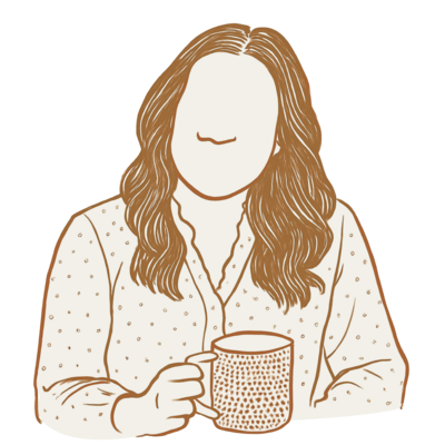 hand illustrated woman