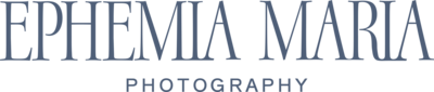 Ephemia Maria Photography Logo | Timeless Connecticut & New England Wedding Photographer