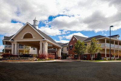 Lake Pointe Landing senior living facility, built by Cooper Construction