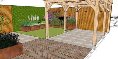 Tuinontwerp-kleinetuin-Eemnes-veranda